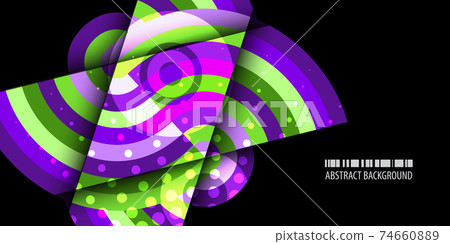 Geometric colorful abstract background vector template Geometric colorful abstract background vector template 74660889
