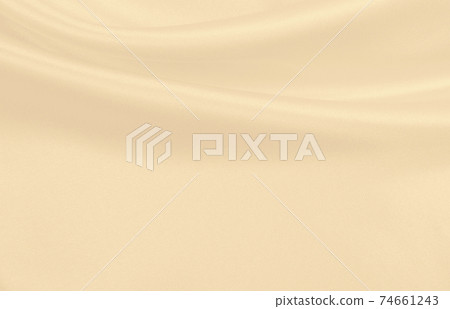 Smooth elegant golden silk or satin luxury cloth texture as wedding background. Luxurious background design. In Sepia toned. Retro style 74661243