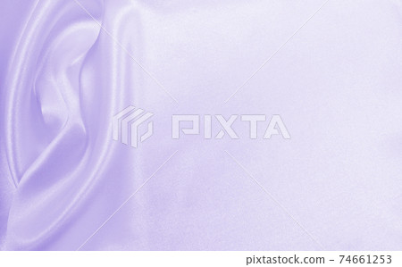 Smooth elegant lilac silk or satin texture as wedding background. Luxurious background design 74661253