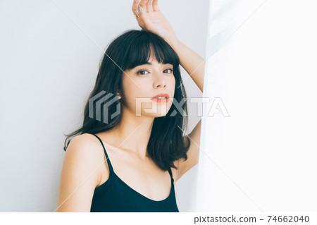 髮型美女形象 74662040