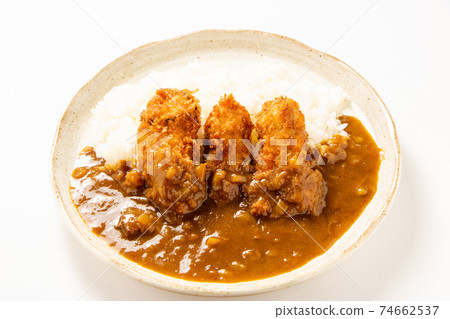 Kaki fry curry. Kaki fry curry. 74662537
