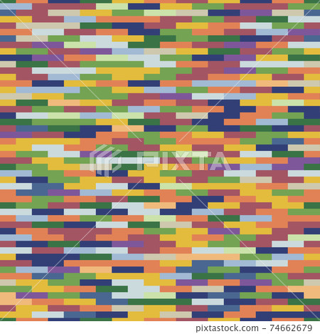 Seamless pattern of many multi-colored bricks... - Stock Illustration ...