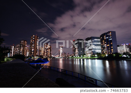 Sumidagawa在晚上 74663783