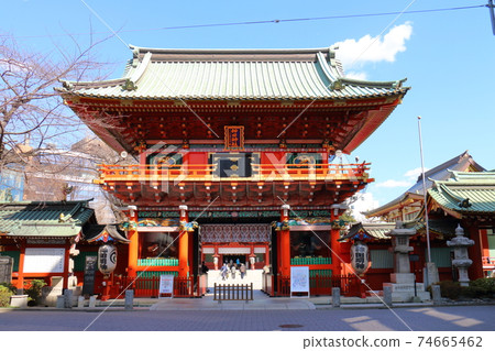 神田神社的白金門 神田神社的白金門 74665462