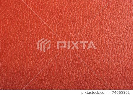 Imitation cowhide texture close up, orange cowhide texture can be background 74665501