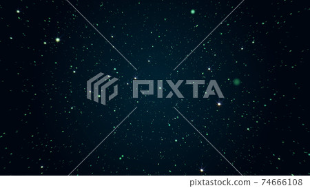圖像漂浮在美麗的星星中 74666108