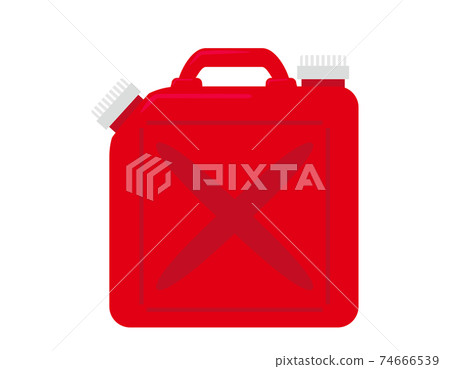 Vector illustration of plastic tank Kerosene tank 74666539
