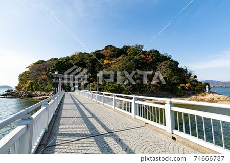 Yaotomi Shrine, Takeshima, Gamagori City, Aichi Prefecture Yaotomi Shrine, Takeshima, Gamagori City, Aichi Prefecture 74666787