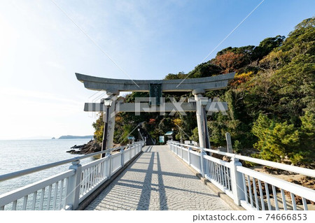 愛知縣蒲郡市竹島市八富神社 愛知縣蒲郡市竹島市八富神社 74666853