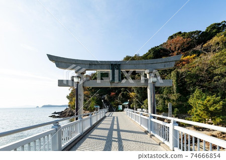 愛知縣蒲郡市竹島市八富神社 愛知縣蒲郡市竹島市八富神社 74666854