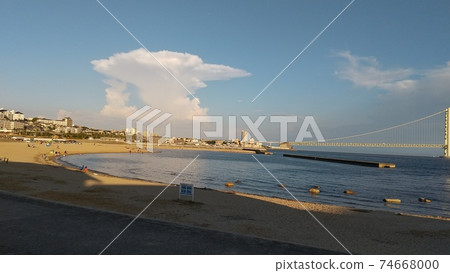 明石海峽大橋和出云云 明石海峽大橋和出云云 74668000