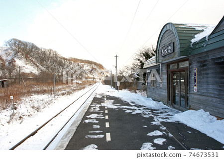 厚田站JR厚田站日高本線廢止決定科 74673531