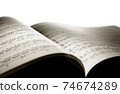 Sheet music 74674289