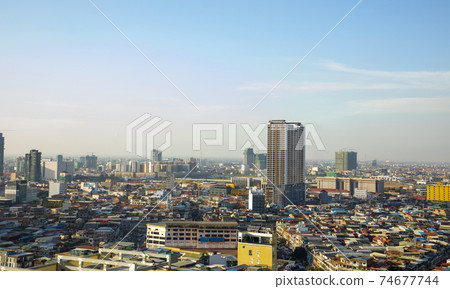 Phnom Penh Overview Daytime 74677744