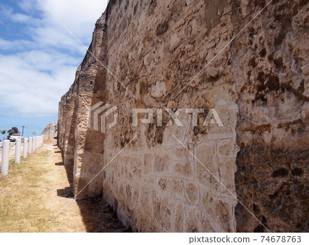 Perth Old Fremantle Prison Outer Wall 74678763