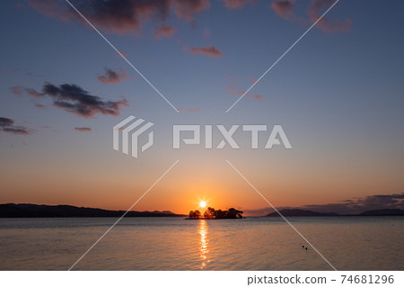 100 Best Sunsets in Japan: Sunset at Lake Shinji, Matsue City, Shimane Prefecture 100 Best Sunsets in Japan: Sunset at Lake Shinji, Matsue City, Shimane Prefecture 74681296