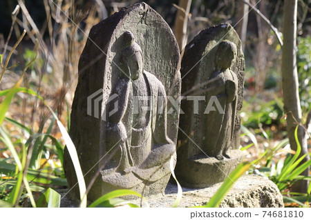 Stone Buddha of Kozenin, Angyoryoke, Kawaguchi City, Saitama Prefecture 74681810