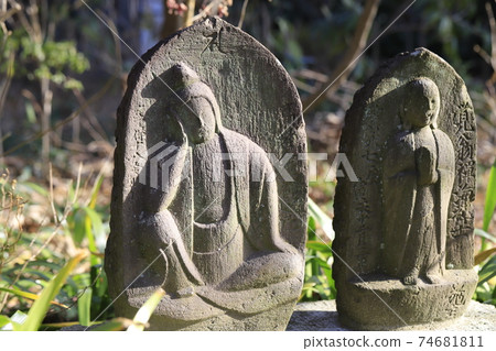 Stone Buddha of Kozenin, Angyoryoke, Kawaguchi City, Saitama Prefecture 74681811