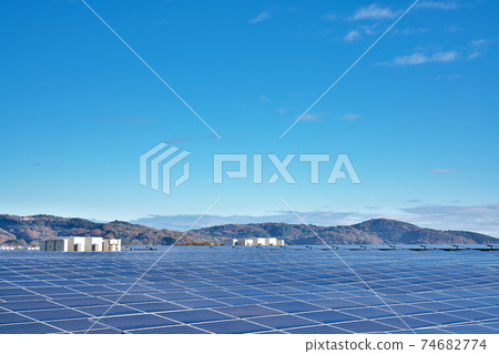 [Solar power plant] Shirimi, Okucho, Setouchi City, Okayama Prefecture 74682774