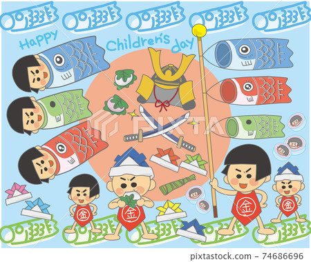 Children's Day Material Set Kintaro Children's Day Material Set Kintaro 74686696