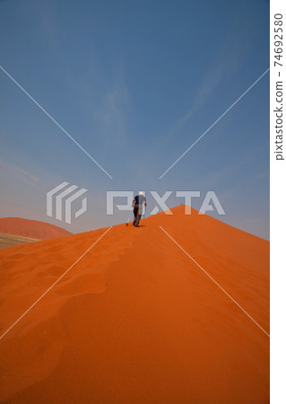 Hike in the desert 74692580