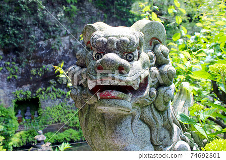 [神奈川縣]鎌倉禪尼亞拉·本賽天，下Shi水神社的守護犬 74692801
