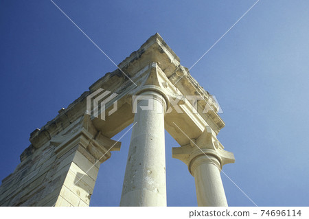 CYPRUS KOURION ROMAN RUINS APOLLO TEMPLE CYPRUS KOURION ROMAN RUINS APOLLO TEMPLE 74696114