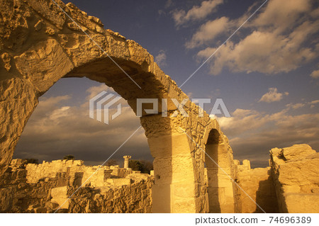 CYPRUS KOURION ROMAN RUINS CYPRUS KOURION ROMAN RUINS 74696389