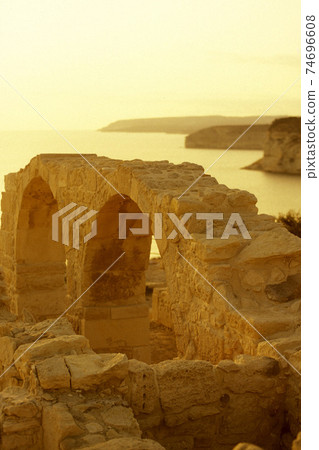 CYPRUS KOURION ROMAN RUINS CYPRUS KOURION ROMAN RUINS 74696608
