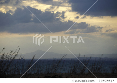 CYPRUS LARNAKA CLOUDES SUNSET CYPRUS LARNAKA CLOUDES SUNSET 74696647