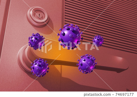 衛生喚醒圖像（鋁門/ 3DCG） 74697177