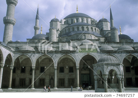 TURKEY ISTANBUL BLUE MOSQUE TURKEY ISTANBUL BLUE MOSQUE 74697257