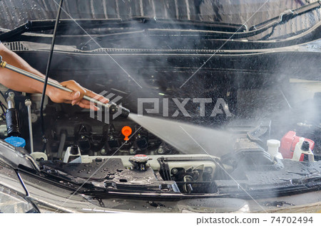 High pressure water engine machine car High pressure water engine machine car 74702494