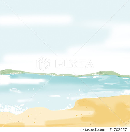 The sea with nobody. The sea with nobody. 74702957