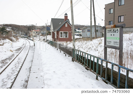Higashicho Station JR Higashicho Station Hidaka Main Line abolition decision section Higashicho Station JR Higashicho Station Hidaka Main Line abolition decision section 74703060