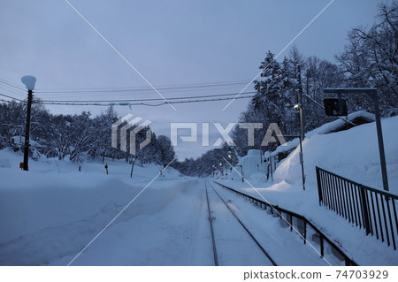 Hokkaido Wassamu JR Soya Main Line Shiokari Station 74703929