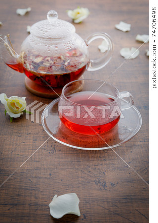 Tea time: Time with herbal tea Tea time: Time with herbal tea 74706498