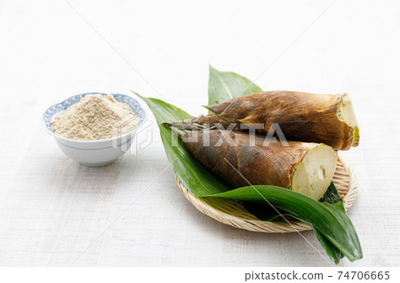 Wild plants: Spring bamboo shoots Rice 74706665