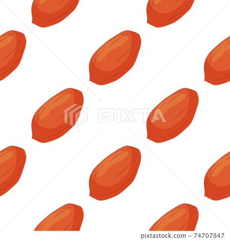 Illustration on theme big pattern identical types peanut Illustration on theme big pattern identical types peanut 74707847