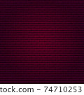 Brick Red Background 74710253