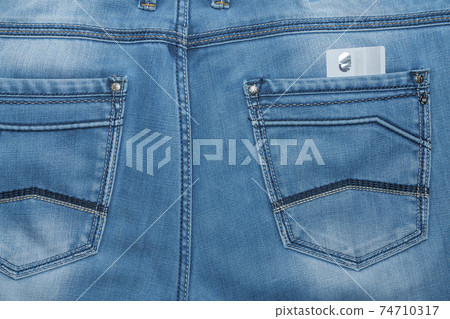 bank card in the back pocket of your pants bank card in the back pocket of your pants 74710317