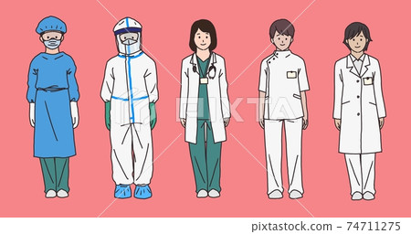 5名醫務工作者。與冠狀病毒有關的醫生,護士,藥劑師等 5名醫務工作者。與冠狀病毒有關的醫生,護士,藥劑師等 74711275