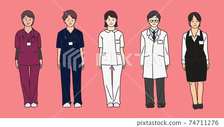 5名醫務工作者。與冠狀病毒有關的醫生,護士,藥劑師等 5名醫務工作者。與冠狀病毒有關的醫生,護士,藥劑師等 74711276