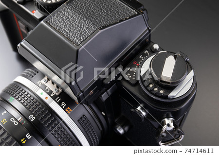 Single Lens Reflex Camera 35mm Film Stock Photo 74714611 Pixta