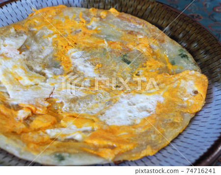 Green onion rice cake (with egg) Green onion rice cake (with egg) 74716241