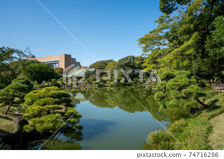 Landscape of Kiyosumi Garden 74716286