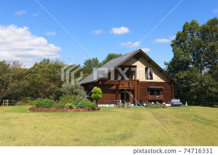 Villa log hut Villa log hut 74716331
