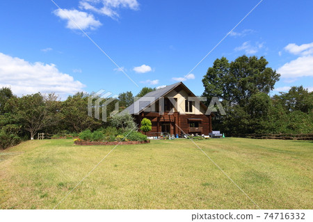 Villa log hut 74716332