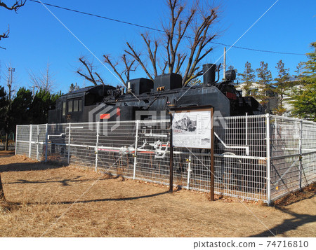 Steam locomotive C11 stored in Warabi City, Saitama Steam locomotive C11 stored in Warabi City, Saitama 74716810