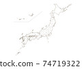 日本地圖 74719322